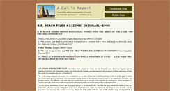 Desktop Screenshot of calltorepent.com